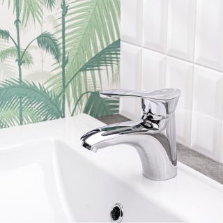 Смеситель для раковины BOOU B8173-1 хром